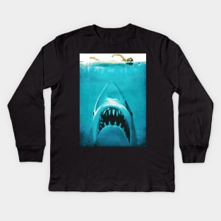 Jaws Kids Long Sleeve T-Shirt